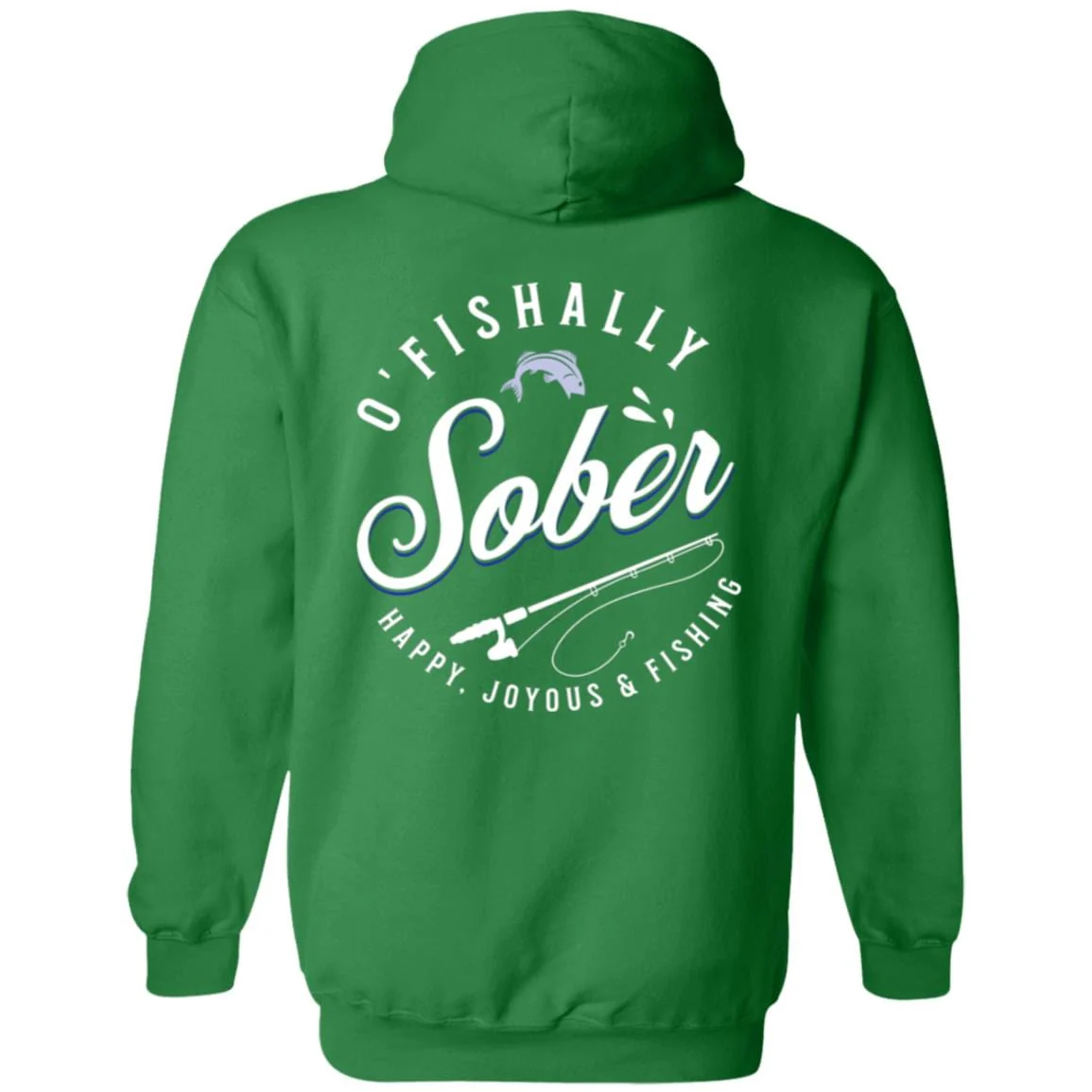 Recovery Zip Hoodie  | Inspiring Sobriety |  O'Fishally Sober - Image 10