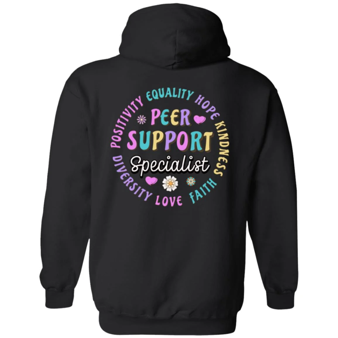 Recovery Zip Hoodie  | Inspiring Sobriety | Peer Support Specialist - Image 3