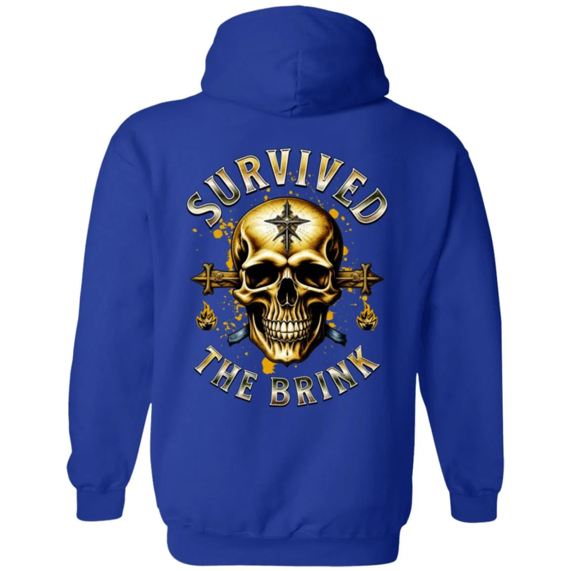 Recovery Zip Hoodie | Inspiring Sobriety |  Survived The Brink - Image 4
