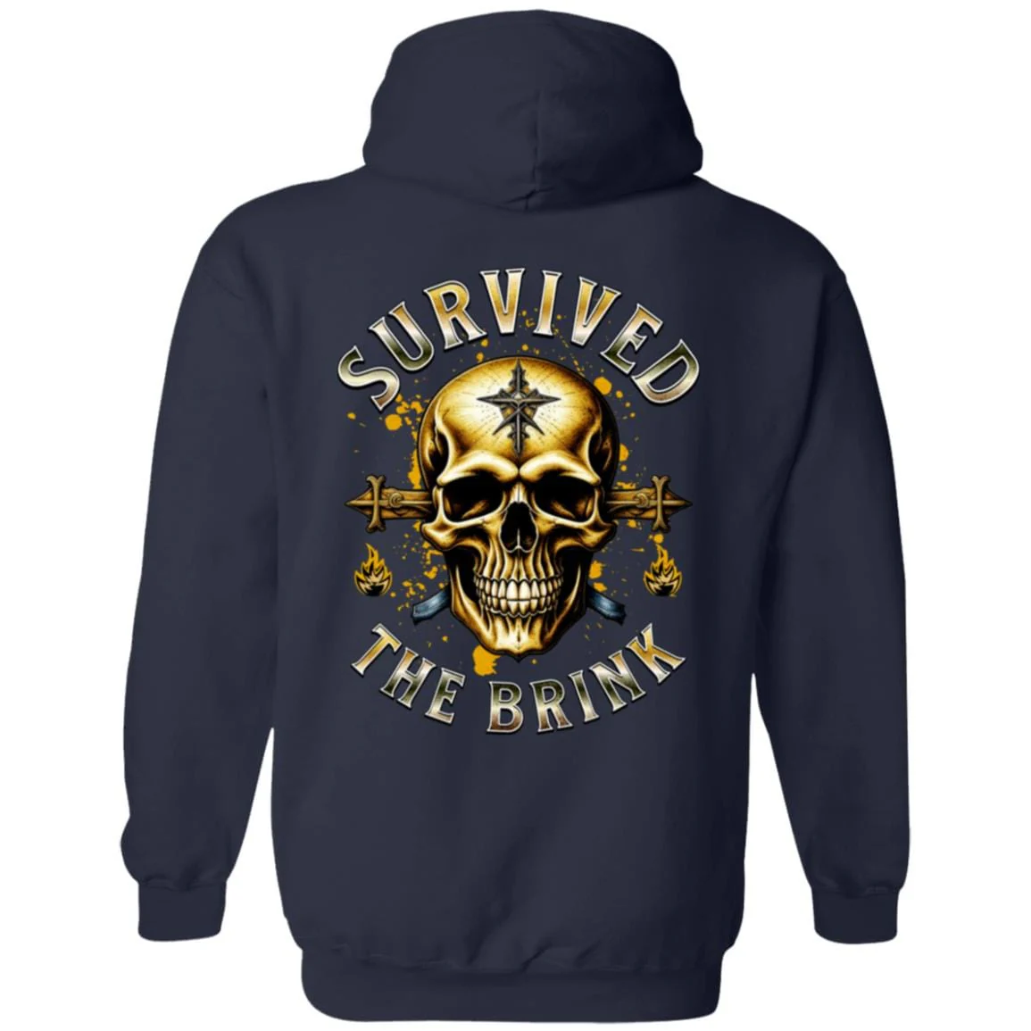 Recovery Zip Hoodie | Inspiring Sobriety |  Survived The Brink - Image 5