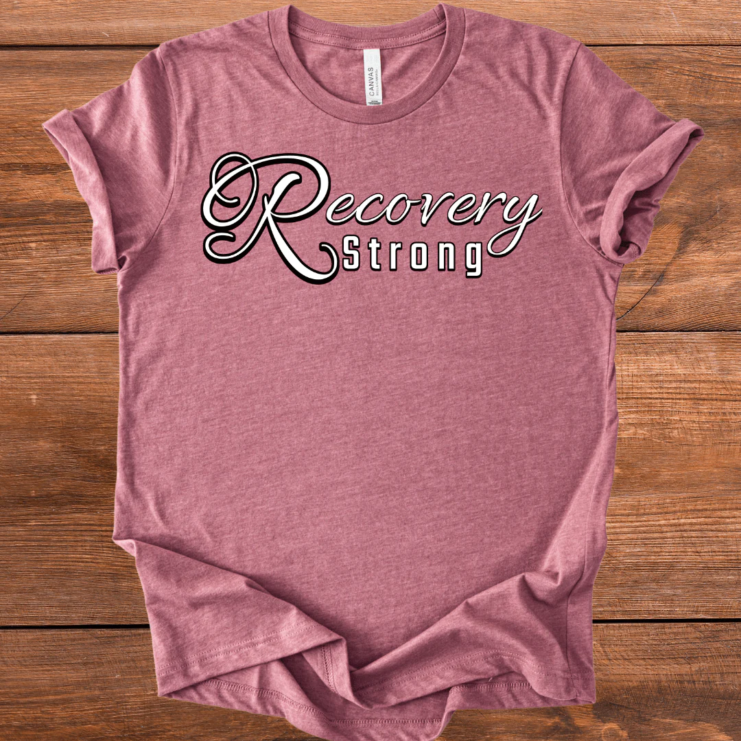 Vintage Blend Recovery T-Shirt | Inspiring Sobriety |  Recovery Strong - Image 7