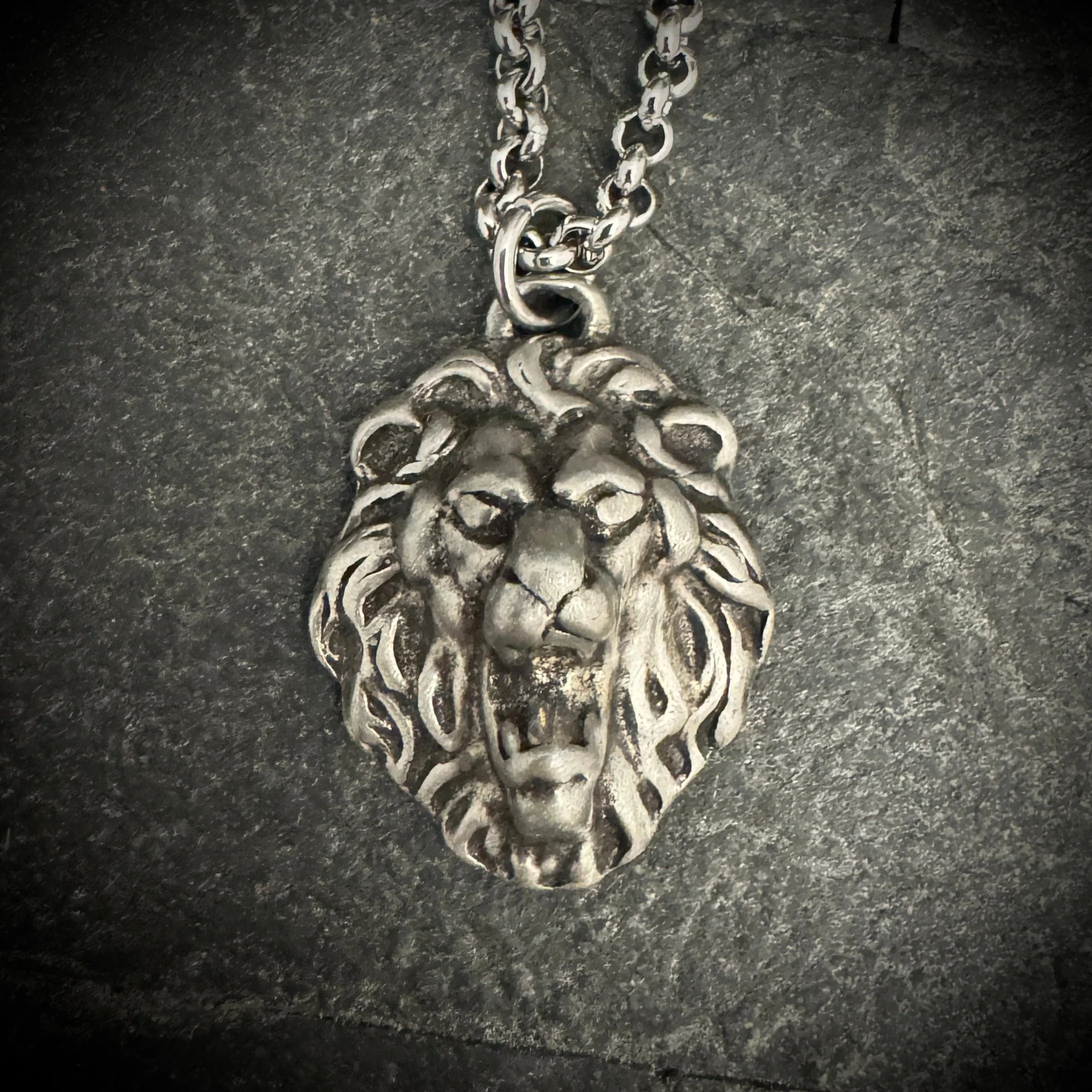 Vintage Lion Pendant | Inspiring Sobriety and Johnny LTD