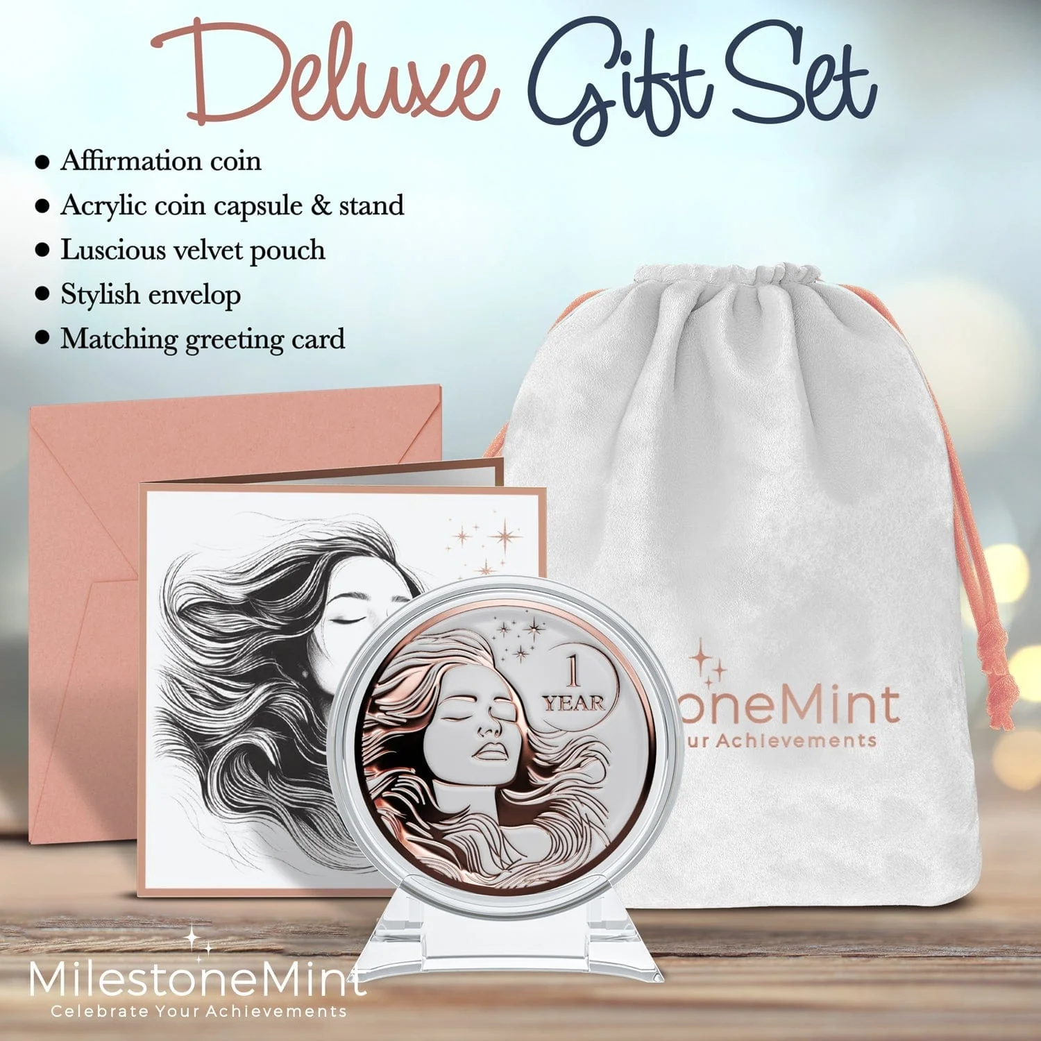 Recovery Medallion Coin I Inspiring Sobriety I Womens AA Milestone Serenity Prayer - Image 42