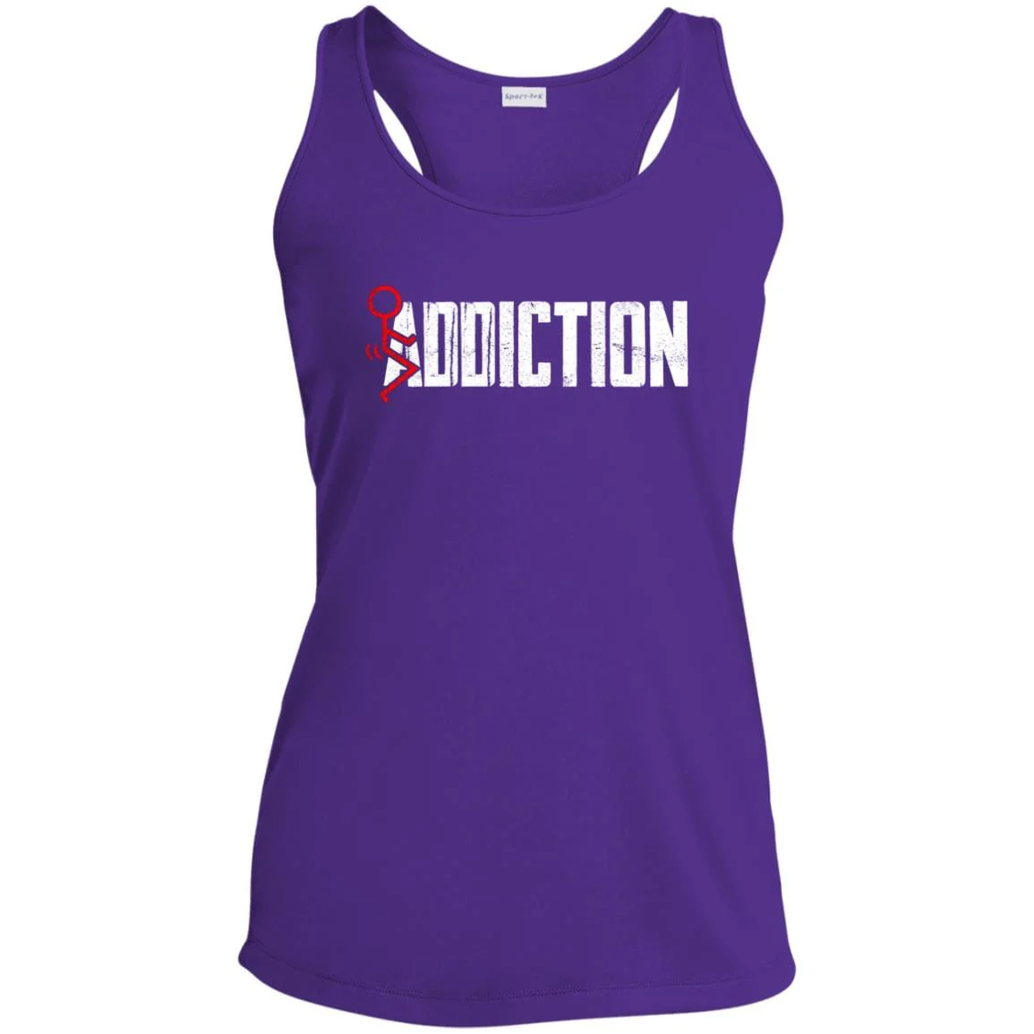 Womens Recovery Tank | Inspiring Sobriety |  F#CK Addiction - Image 4