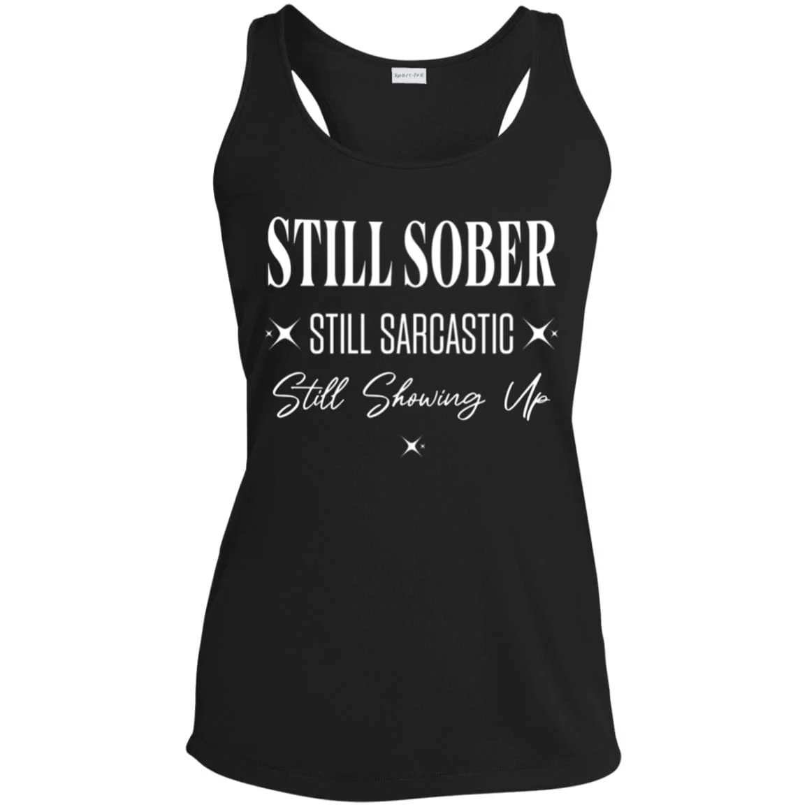 Womens Recovery Tank | Inspiring Sobriety |  Still Showing Up - Image 6