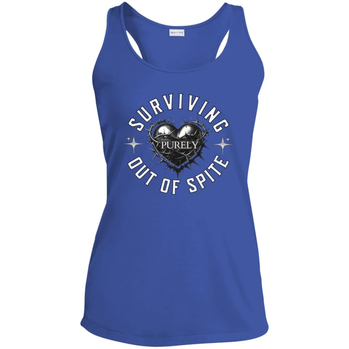 Womens Recovery Tank | Inspiring Sobriety |  Surviving Purely Out of Spite - Image 5