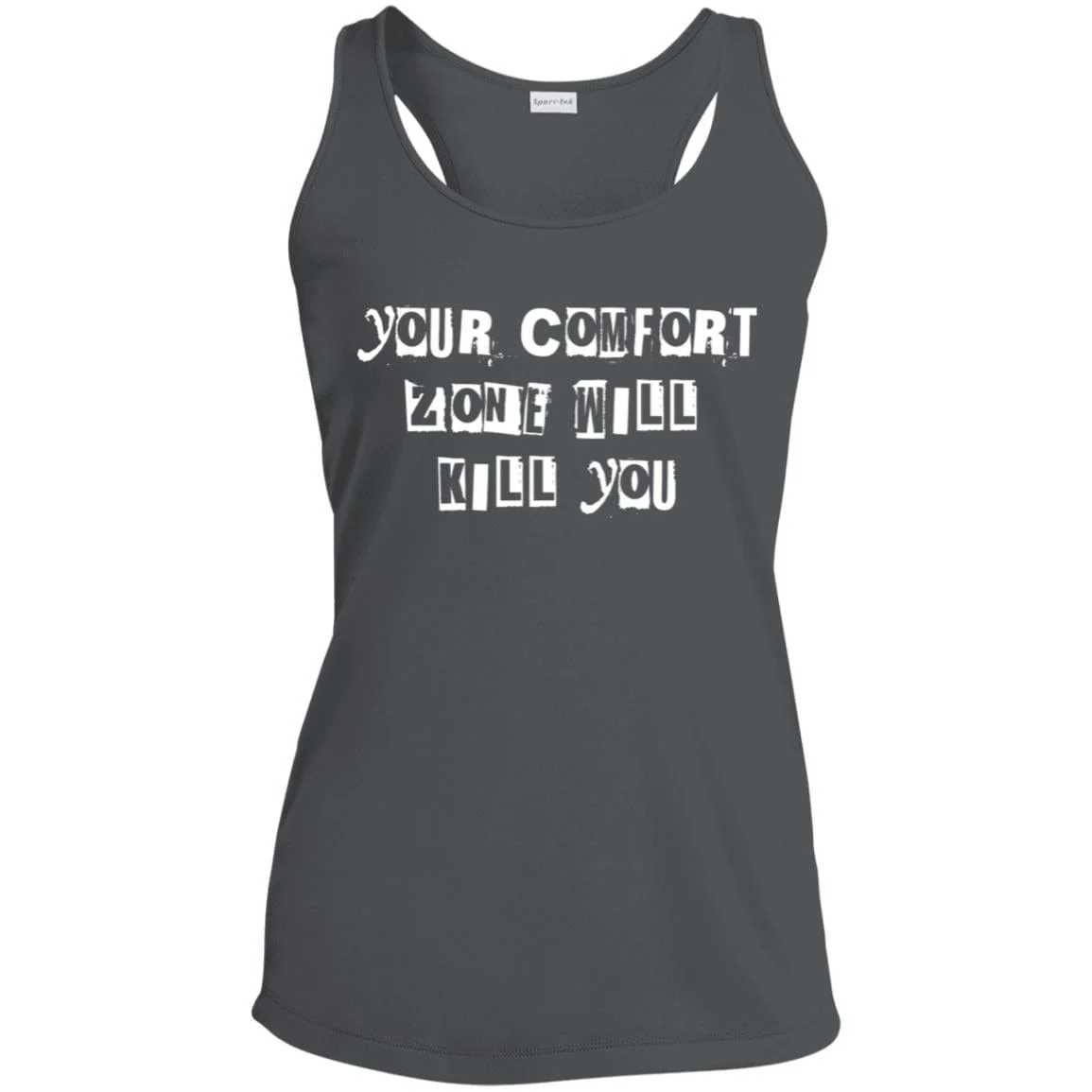 Womens Recovery Tank | Inspiring Sobriety |   Your Comfort Zone Will Kill You - Image 3